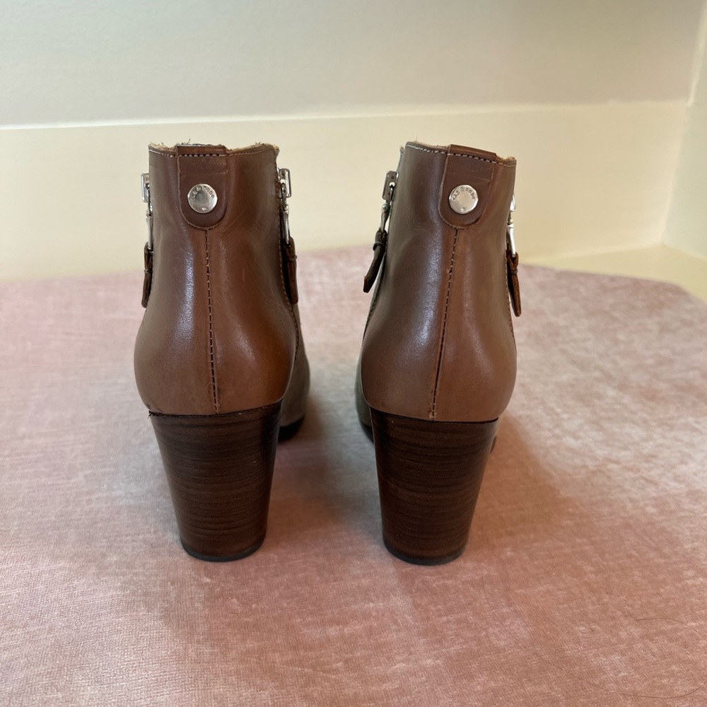 Rag & Bone Suede Booties In Stone And Tan, Eu Siz… - image 4